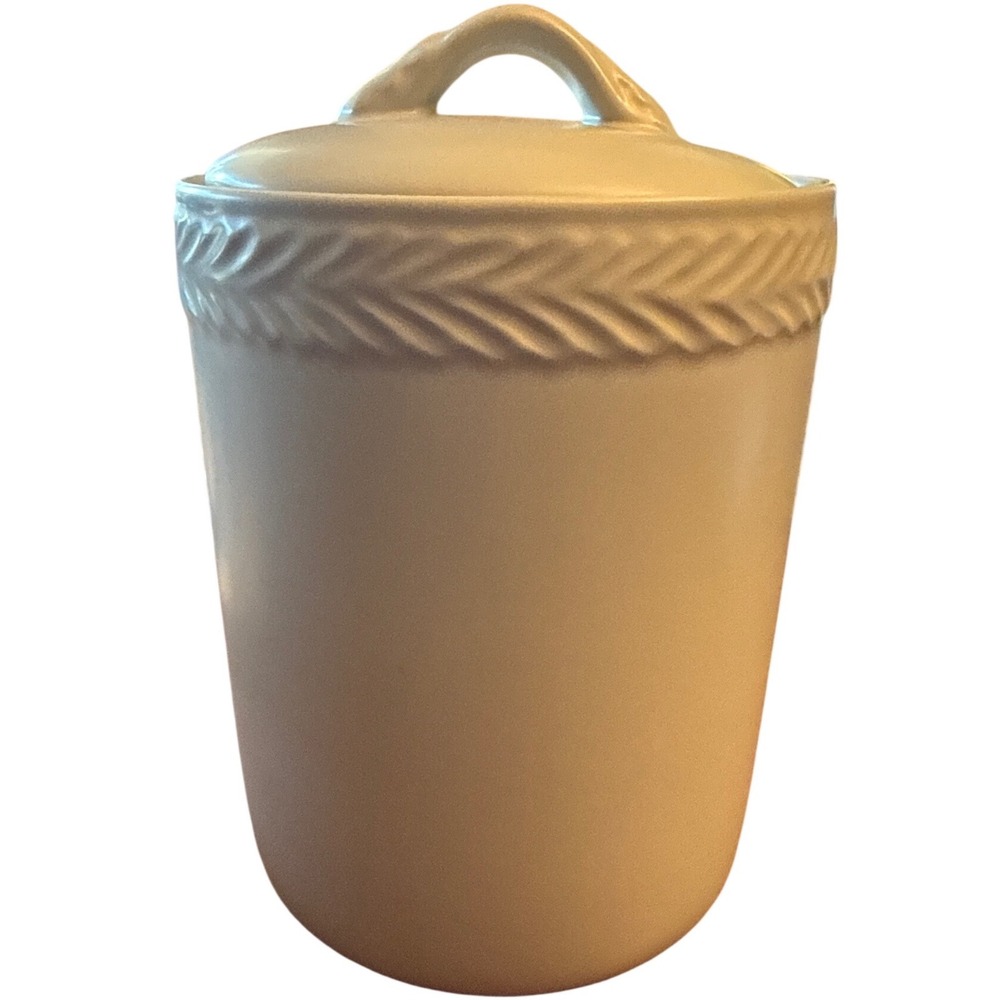 Bee & Willow Asheville vine grey canister 66‎ oz Bed Bath Beyond